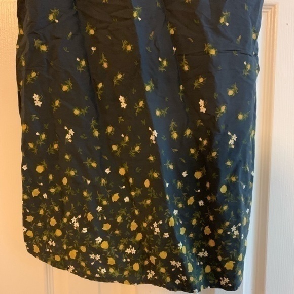 Old Navy Sundress Navy Blue & Yellow Size Medium - Picture 3 of 8